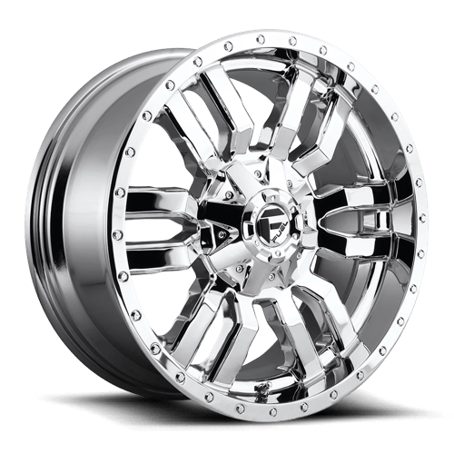 Fuel 1Pc D631 SLEDGE Chrome Plated | 20x10 | 8x170 | -18 | 125.1mm