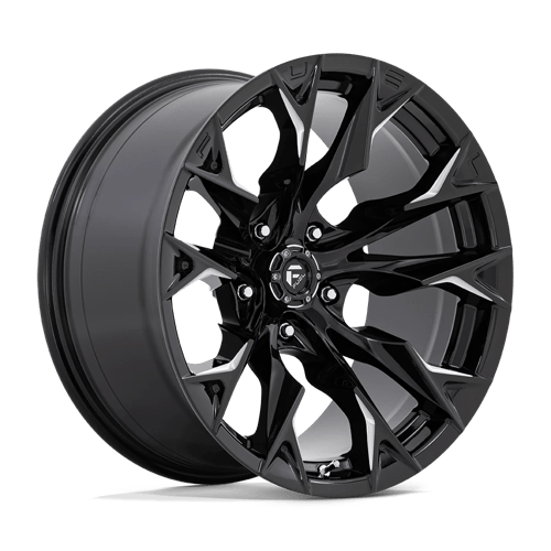 Fuel 1Pc D803 FLAME Gloss Black Milled | 20x10 | 5x5.5 | -18 | 78.1mm