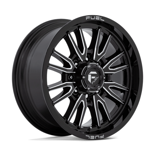Fuel 1Pc D761 CLASH Gloss Black Milled | 20x9 | 8x180 | +20 | 124.2mm