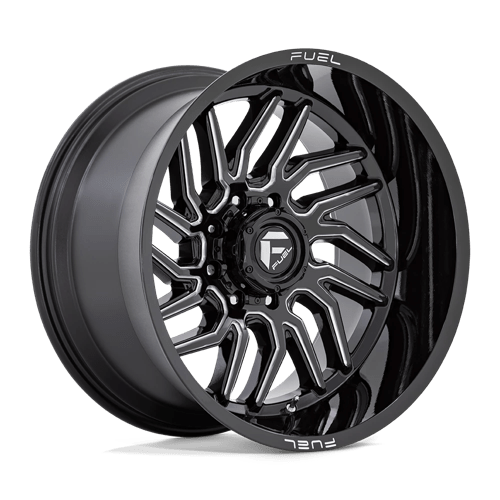 Fuel 1Pc D807 HURRICANE Gloss Black Milled | 24x12 | 6x5.5 | -44 | 106.1mm