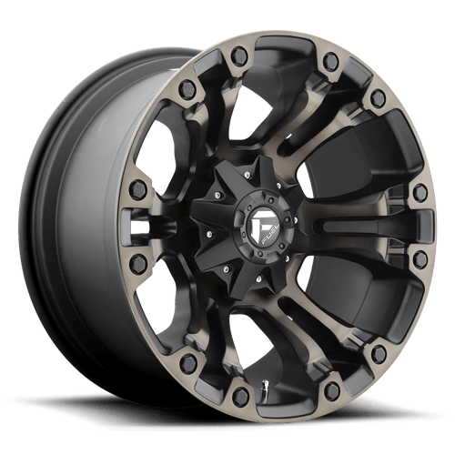 Fuel 1Pc D569 VAPOR Matte Black Double Dark Tint | 20x9 | 5x4.5/5.0 | +1 | 78.1mm