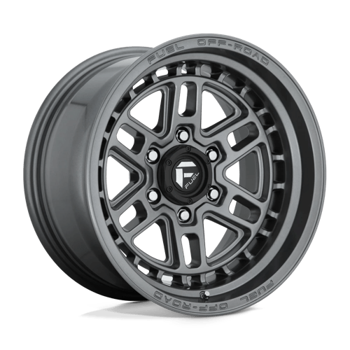 Fuel 1Pc D668 NITRO Matte Gun Metal | 17x9 | 6x5.5 | +1 | 106.1mm