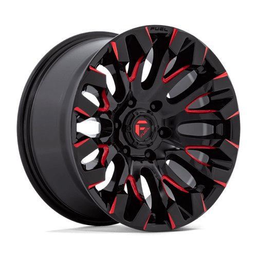 Fuel 1Pc D829 QUAKE Gloss Black Milled Red Tint | 18x9 | 6x135 | +1 | 87.1mm