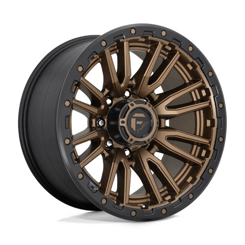 Fuel 1Pc D681 REBEL Matte Bronze Black Bead Ring | 20x10 | 8x170 | -18 | 125.1mm