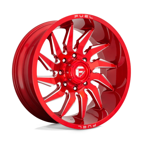 Fuel 1Pc D745 SABER Candy Red Milled | 24x12 | 6x135 | -44 | 87.1mm