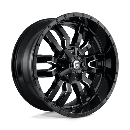 Fuel 1Pc D595 SLEDGE Gloss Black Milled | 22x10 | 8x170 | +10 | 125.1mm