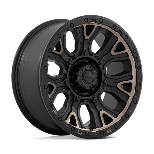 Fuel 1Pc D824 TRACTION Matte Black W/ Double Dark Tint | 20x9 | 6x135 | +1 | 87.1mm