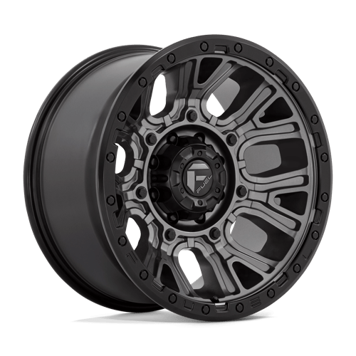 Fuel 1Pc D825 TRACTION Matte Gunmetal W/ Black Ring | 20x10 | 8x6.5 | -18 | 125.1mm