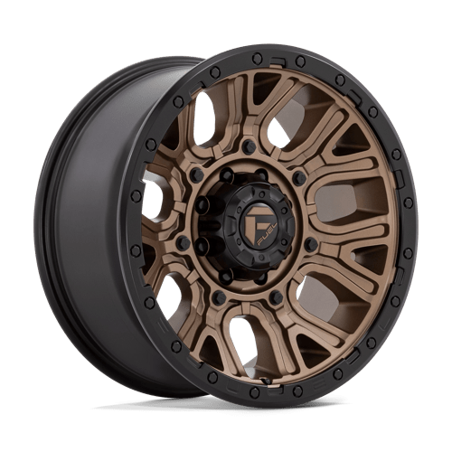 Fuel 1Pc D826 TRACTION Matte Bronze W/ Black Ring | 20x9 | 8x180 | +1 | 124.2mm