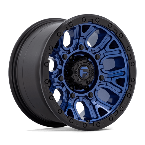 Fuel 1Pc D827 TRACTION Dark Blue W/ Black Ring | 17x9 | 6x5.5 | +1 | 106.1mm