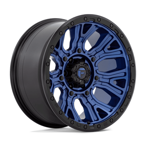 Fuel 1Pc D827 TRACTION Dark Blue W/ Black Ring | 20x10 | 6x135 | -18 | 87.1mm