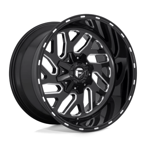 Fuel 1Pc D581 TRITON Gloss Black Milled | 26x12 | 8x6.5 | -44 | 125.1mm