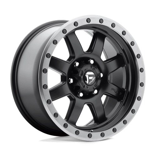 Fuel 1Pc D551 TROPHY Matte Black Gun Metal Ring | 17x8.5 | 6x5.5 | -6 | 108mm