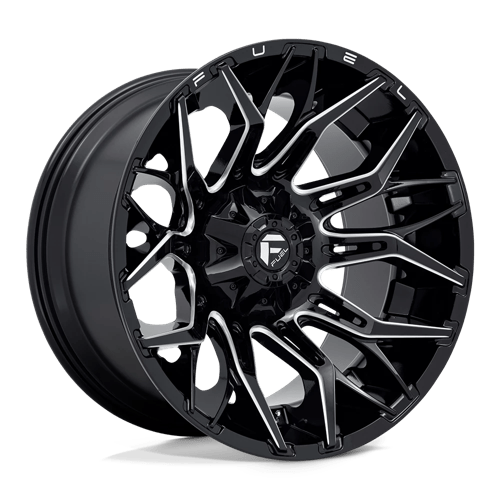 Fuel 1Pc D769 TWITCH Glossy Black Milled | 22x12 | 8x6.5 | -44 | 125.1mm