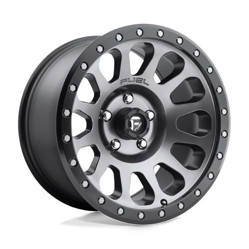 Fuel 1Pc D601 VECTOR Matte Gun Metal Black Bead Ring | 20x9 | 5x150 | +20 | 110.1mm