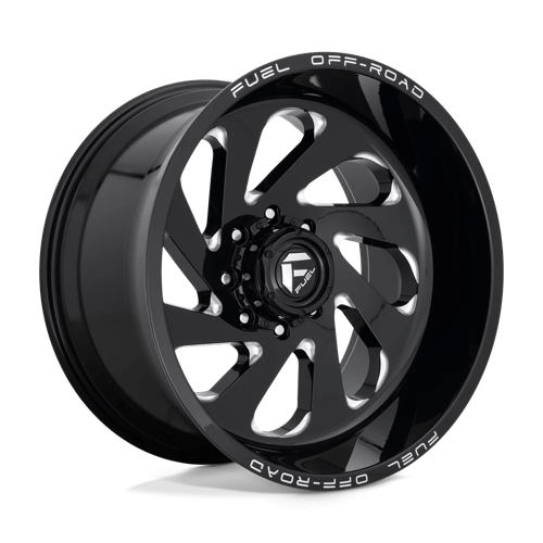 Fuel 1Pc D637 VORTEX Gloss Black Milled | 22x12 | 8x6.5 | -44 | 125.1mm