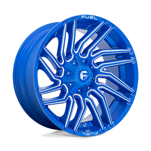 Fuel ANODIZED BLUE MILLED 22x10 8x170