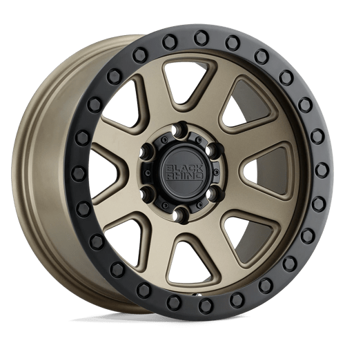 Black Rhino BAKER Matte Bronze W/ Black Ring | 17x8.5 | 6x5.5 | +0 | 112.1mm