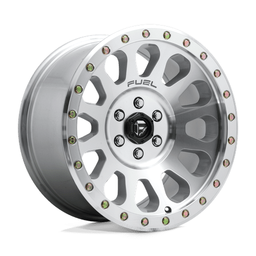 Fuel DIAMOND CUT MACHINED WITH CLEAR COAT WITH 20x10 5x127