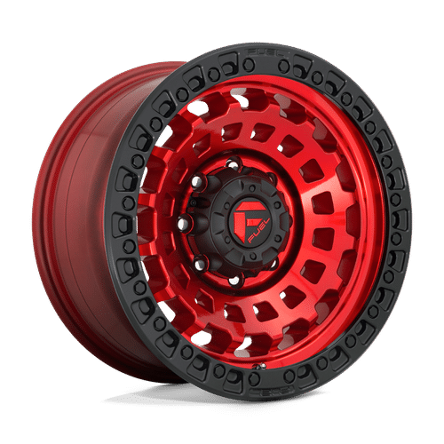 Fuel CANDY RED BLACK BEAD RING 20x9 5x150