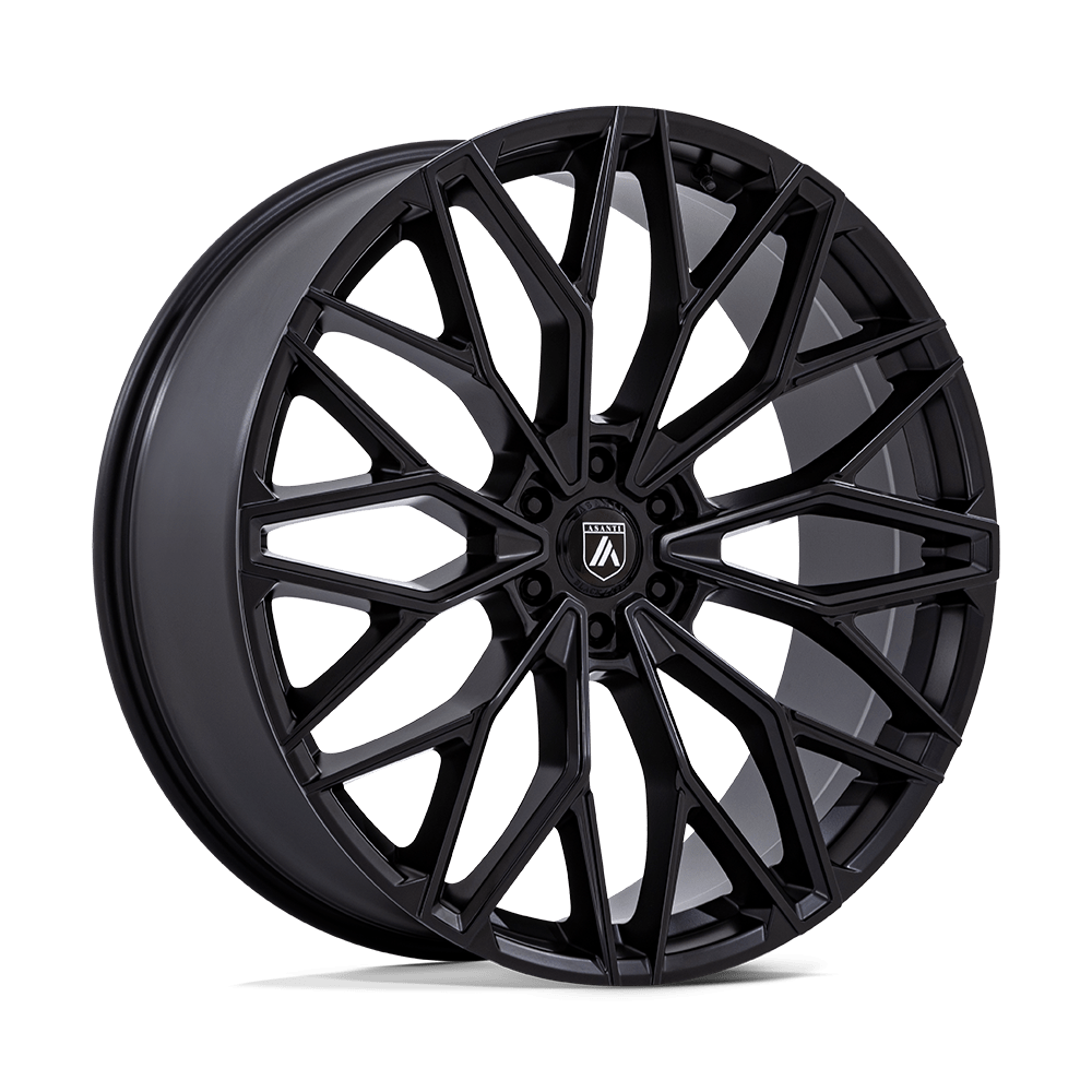 Asanti Black AB050 MOGUL 6 Matte Black | 22x9.5 | 6x5.5 | +25 | 106.1mm