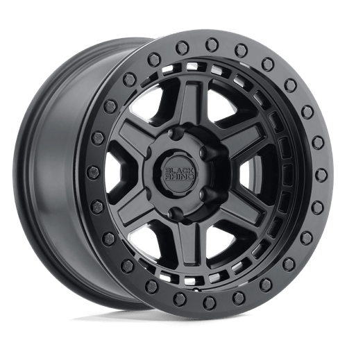 Black Rhino RENO Matte Black W/ Brass Bolts | 17x9 | 6x5.5 | +0 | 112.1mm